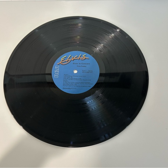 ELVIS PRESLEY "Elvis In Concert" Vinyl 33 Record Album 2 LP Set VG+ V594 - Picture 5 of 6